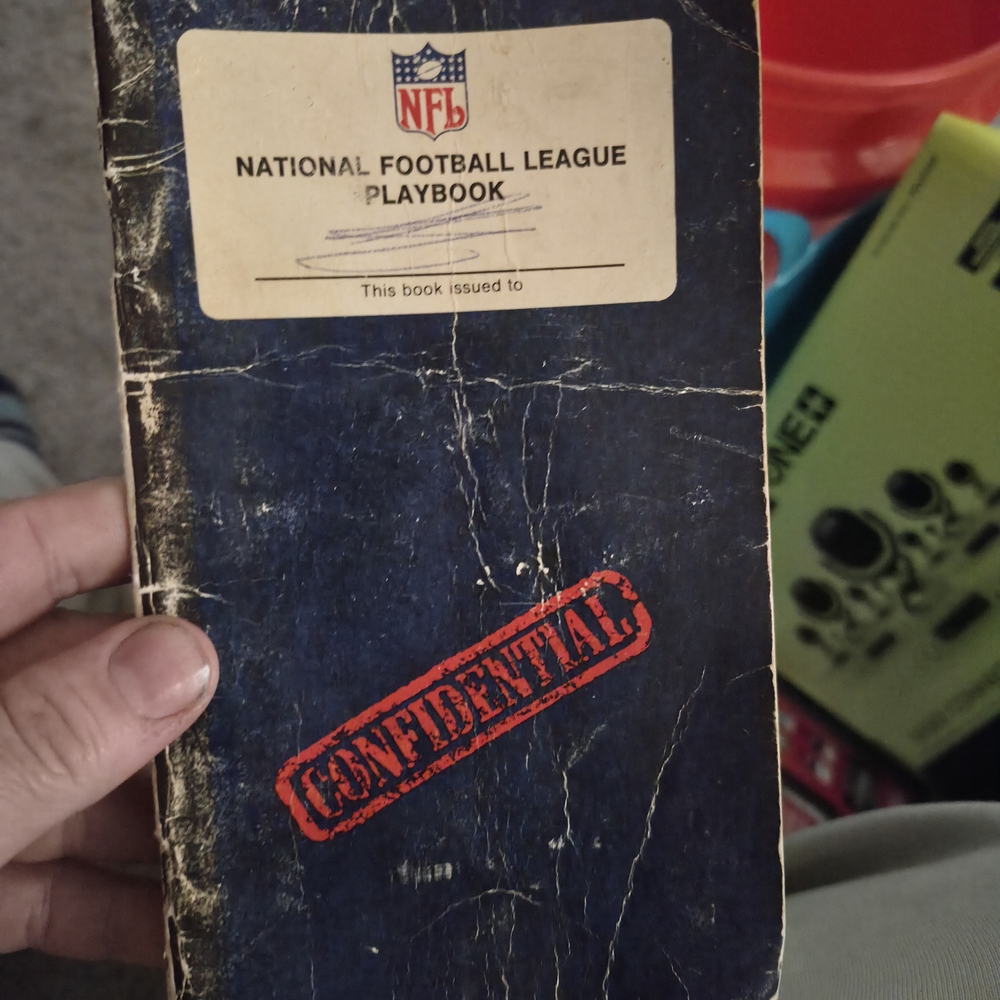 1970 Confidential National Football League (NFL) Playbook Softcover 36 Pages